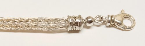 Judy Larson's Viking Knit Bracelet - , Contemporary Wire Jewelry, Loops, Wire Loop, Wrapped Wire Loop, , Viking knit bracelet